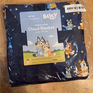 Little Sleepies Bluey Dance Mode Cloud Blanket